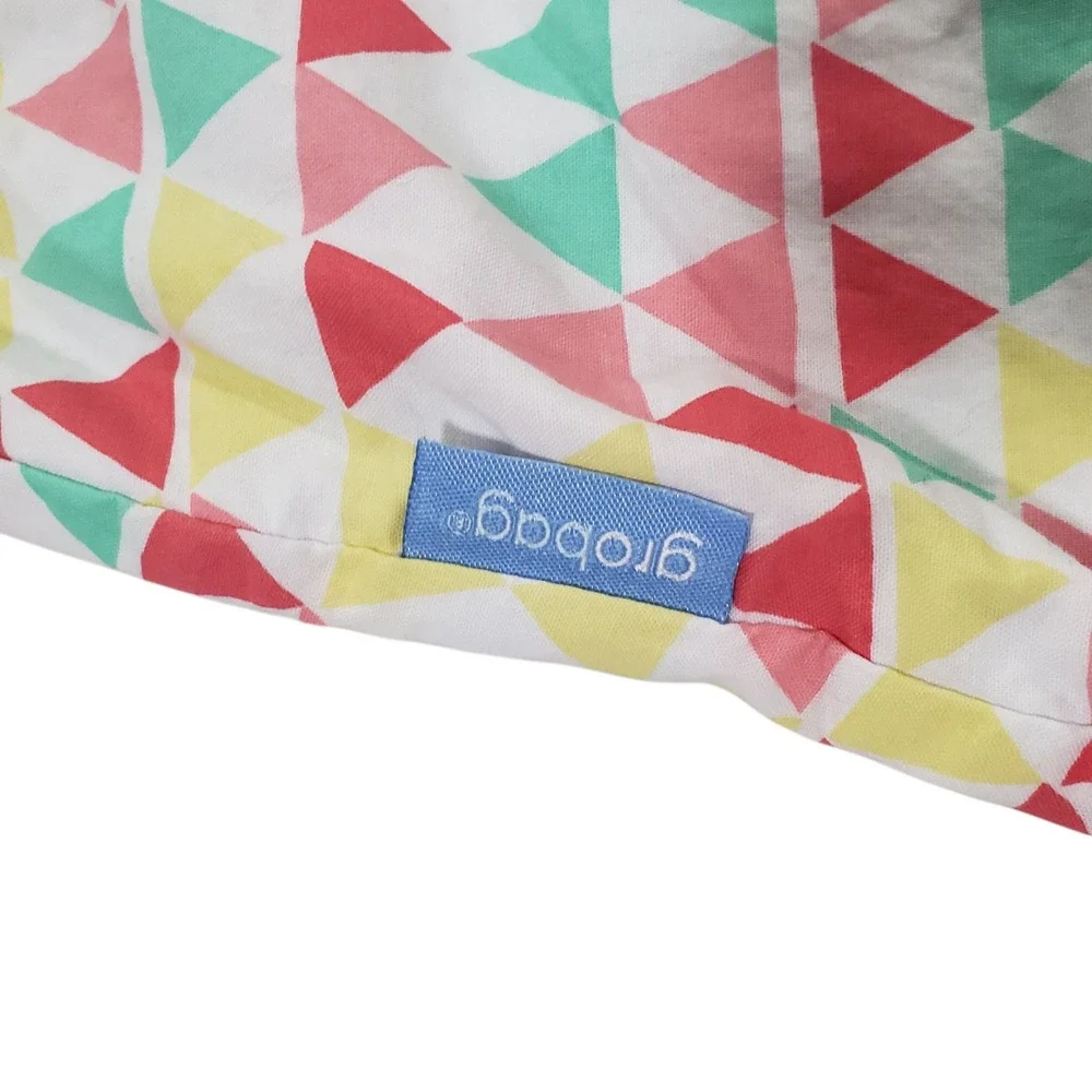 Grobag‎ Sleep Sack Unisex Multicolor 6-18 Months Geometric Cotton Full Zip 32